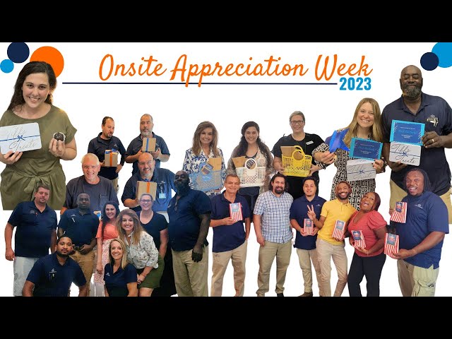 Onsite Appreciation Week 2023