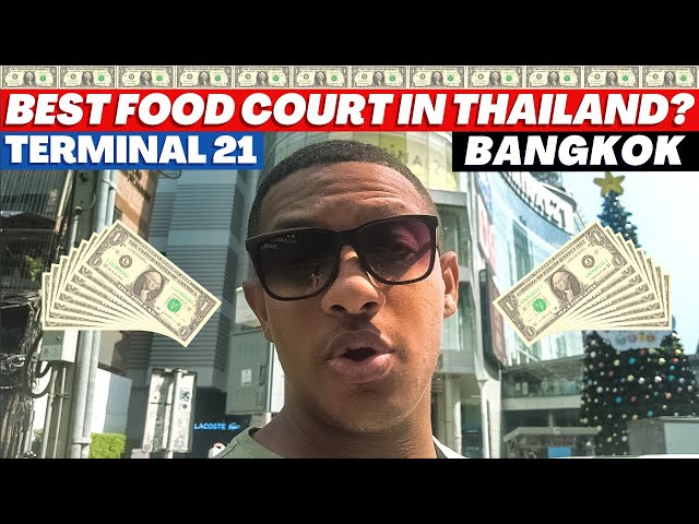 TERMINAL 21 Bangkok: Best Food Court In Thailand???