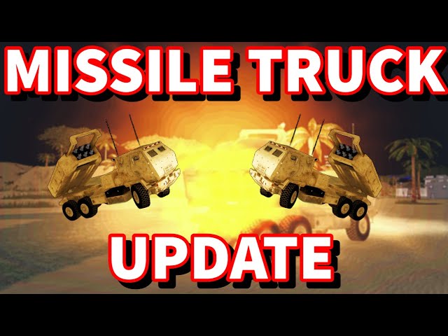 MISSILE TRUCK UPDATE (WAR TYCOON)