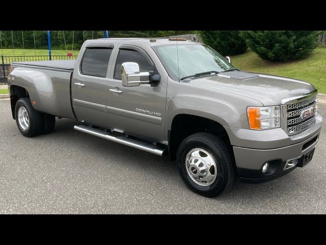Got 5th wheel?! You need this for Towing! LOW mileage 2013 GMC Sierra Denali 3500 4x4 with Husky 15k