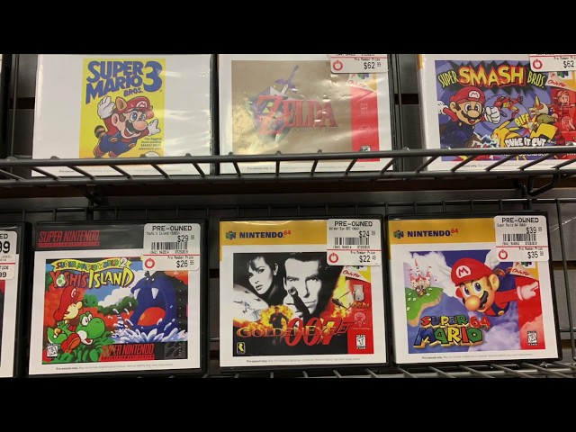 Gamestop is now selling Retro games IN STORE!!!!