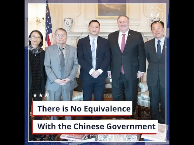 There is No Equivalence with the Chinese Government