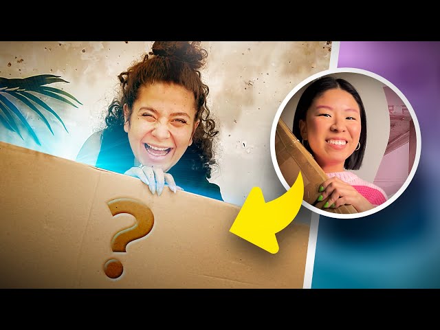 Building a Coffee Table with SURPRISE ITEMS? 🤔 DIY CHALLENGE w/ @letitiakiu!