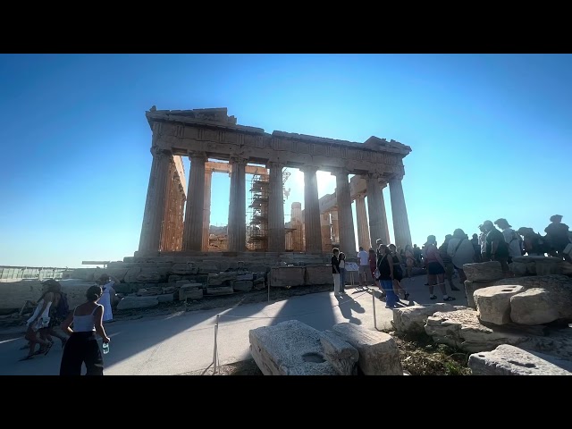 Acropolis Walking tour, Athens, Greece.