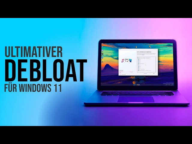 BloatyNosy: 1-Klick-Debloater für Windows 11 ausprobiert