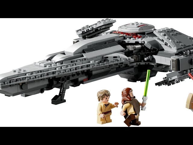 Lego Star Wars Darth Mauls Sith Infiltrator Review 75383 Review