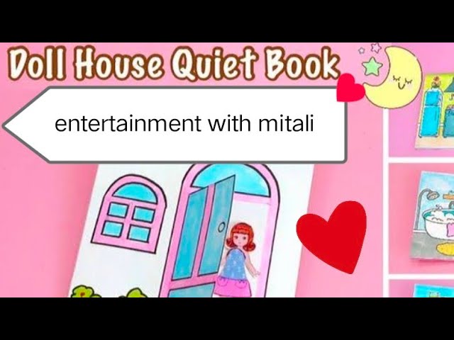 doll house quiet book #diy #trending #dollhouse #quietbook