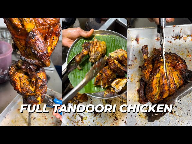Tandoori Chicken Full | Chennai Food Blogger | Spicy, Masala Chicken #Foodozers #Chennai #Shorts
