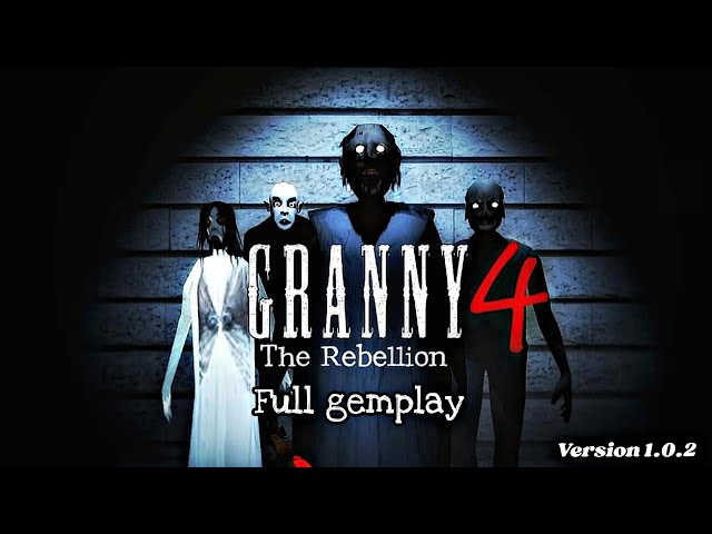 Granny 4 the rebellio - Car Escape Full gemplay (Unofficial game)