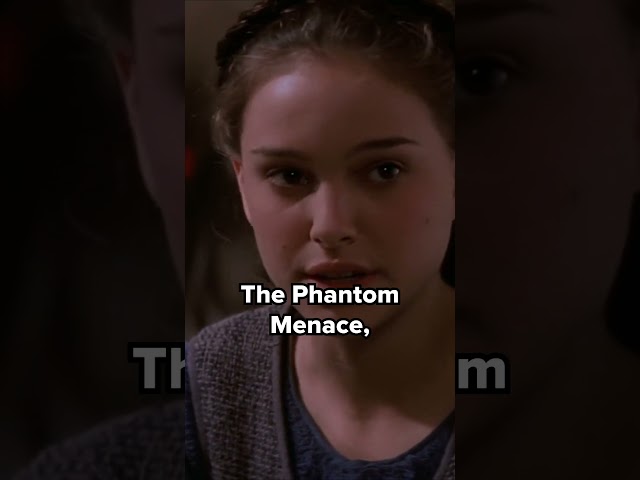 Natalie Portman in Star Wars: The Phantom Menace 😱 #starwars