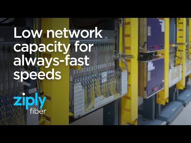 How Ziply Fiber keeps networks speeds super fast even at peak times