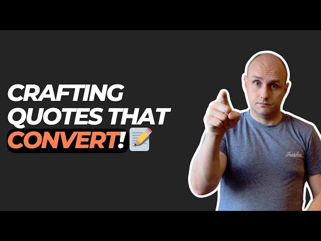 Crafting QUOTES that CONVERT! 📝