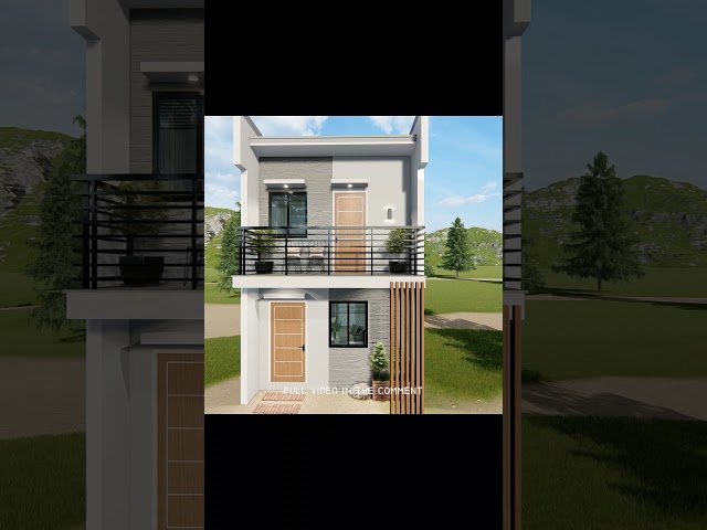 INCREDIBLE 5.2m x 4m SMALL HOUSE DESIGN EXTERIOR DESIGN