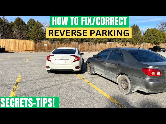 How To Correct Reverse Parking: For  Driving Test in Real-Time!#parking#tips_and_tricks#g2test