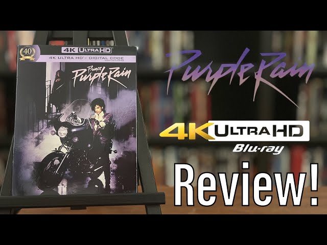 Purple Rain (1984) 4K UHD Blu-ray Review!