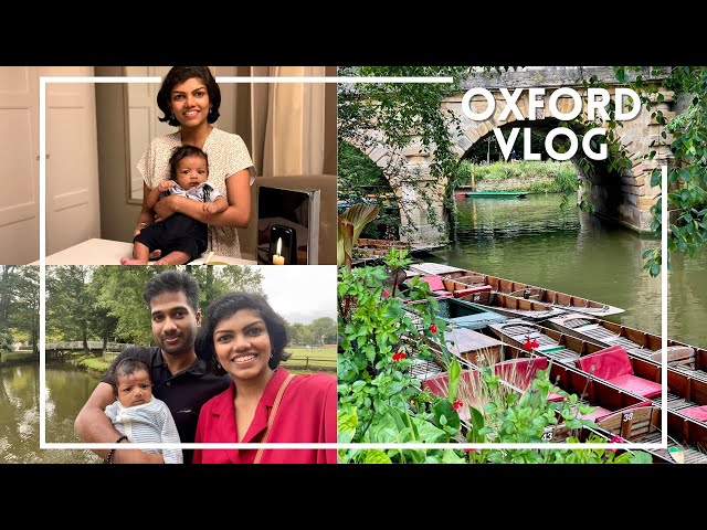 OXFORD VLOG | TRAVELING WITH A BABY | BABY'S FIRST TRIP | DE QUERVAIN'S SYNDROME | Chumi Lakshmi