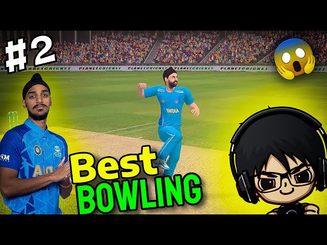 BEST BOWLING BY ARSHDEEP SINGH IN IND VS PAK MATCH| REAL CRICKET 24 GAMEPLAY #2||