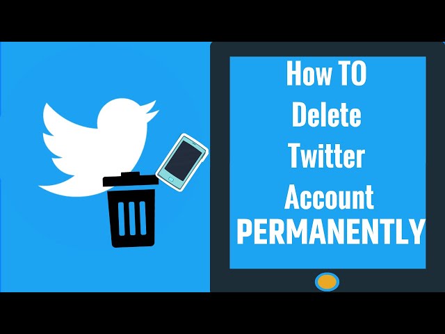 How To Delete Twitter Account | how to use twitter |  delete all tweets | 2020