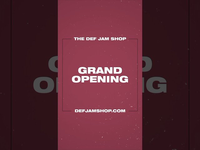defjamshop.com is officially open!