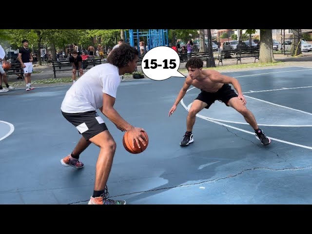 1v1 Against A 6’2 Ranked Hooper.. Loser Drinks NASTY Onion Smoothie!🤮