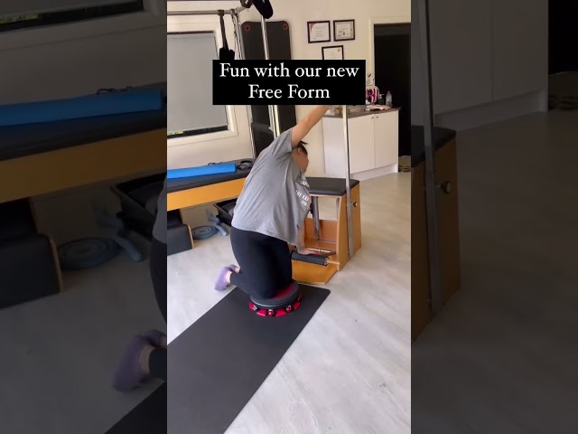 freeFORM Board, first time out of the box at Fresh Air Pilates in Dural, Sydney.