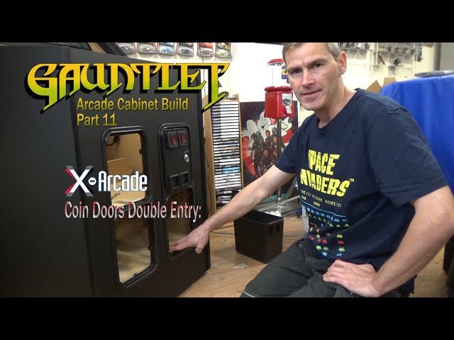 Gauntlet Arcade Cabinet Scratch build. Part 11 / Coin Doors.
