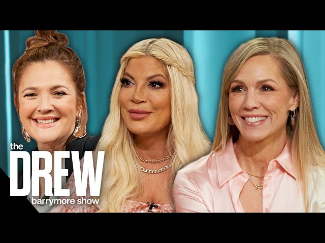 Tori Spelling & Jennie Garth Recall Some of the Wildest Moments of "90210" | The Drew Barrymore Show