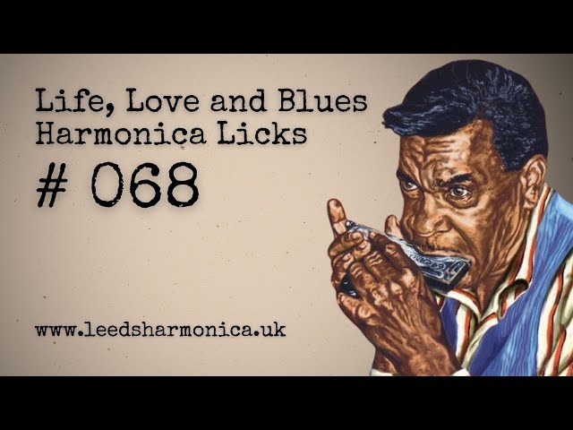 (068) Life, Love and Blues Harmonica Licks (Eb harmonica, jazzy)