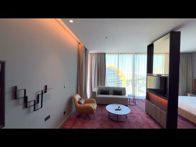 The WB Abu Dhabi, Curio Collection by Hilton | KING PRODUCERS SUITE | room 535 | room tour.
