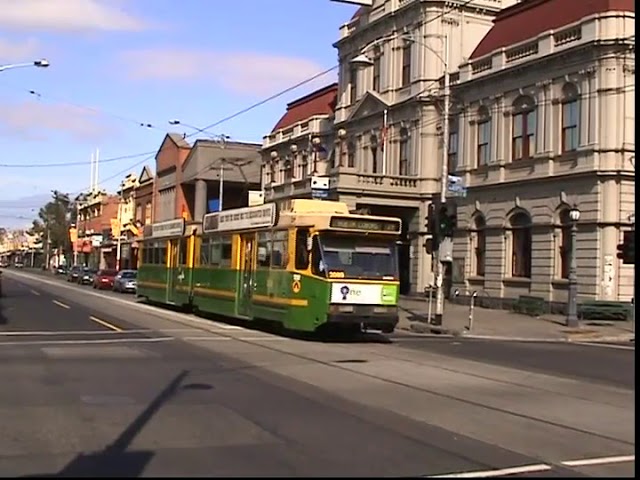 Trams in Melbourne   Route's 19, 55, 22, 1, 12, 96