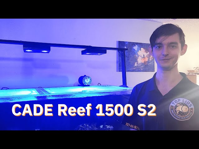 CADE 1500 Reef Top Lid Treatment = Custom Cutouts and Auto Feeders