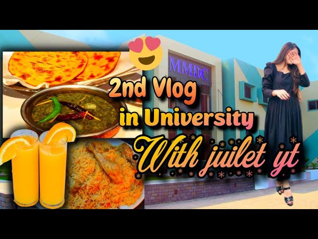 2nd vlog in University | Making saag  🤤 | hospital sa thaak gi🥺