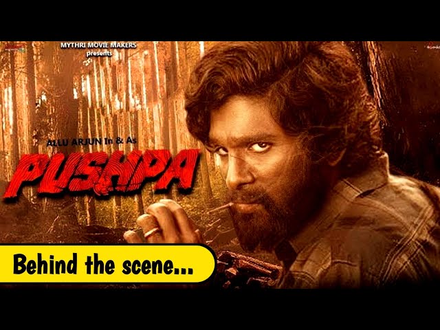Pushpa movie behind the scene 🎦 | Allu Arjun |#shorts