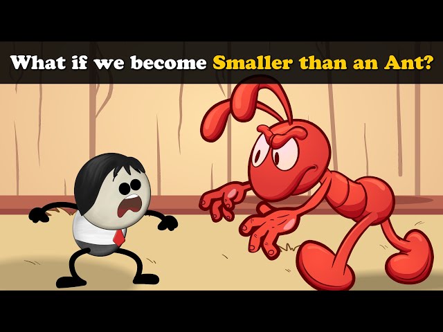 What if we become Smaller than an Ant? + more videos | #aumsum #kids #children #education #whatif