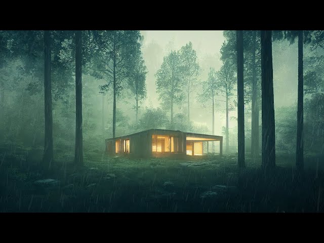 Rain Sounds in Deep Forest Ambience to Help You Get Sleep and Relax