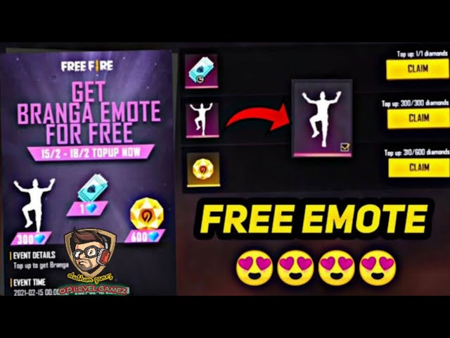 Garena Send Me LOL😂 Emote In Gift Free | Free Emote From Garena | Free Fire #shorts