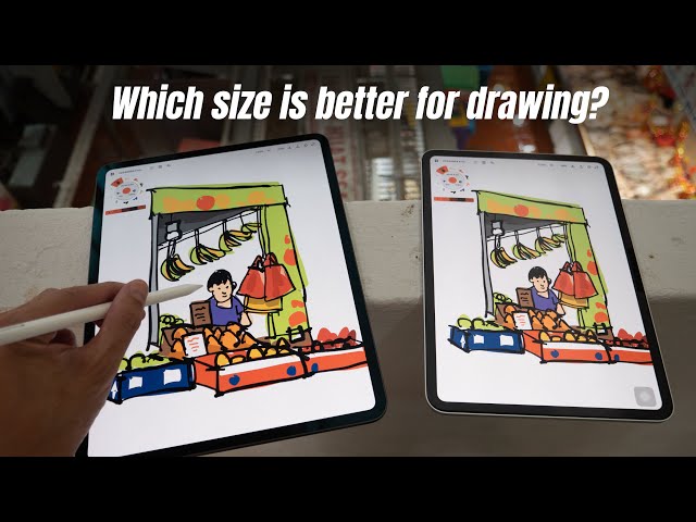 11 vs 13-inch iPad Pro (or Air): Which size to get for drawing?