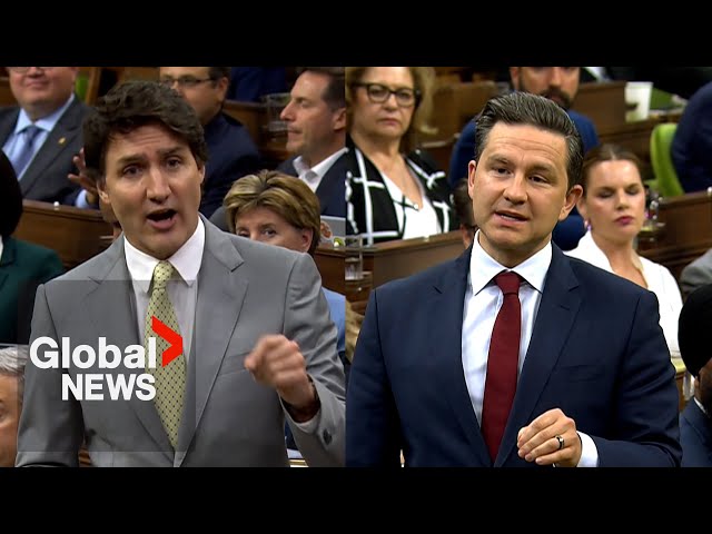 Trudeau says Poilievre’s “lack of ambition” as housing minister to blame for current crisis