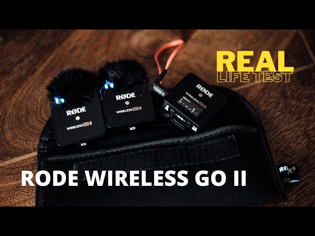 RODE WIRELESS GO II REVIEW & DEMO | WEDDING VIDEOGRAPHY