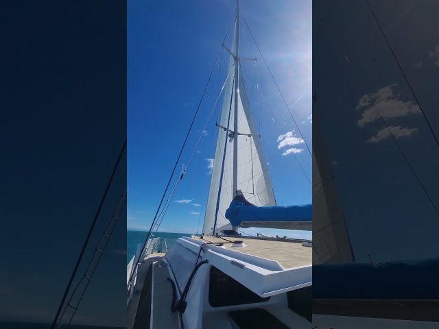 Making memories one destination at a time ⛵️⚓️ #sailingcatamaran #sailing