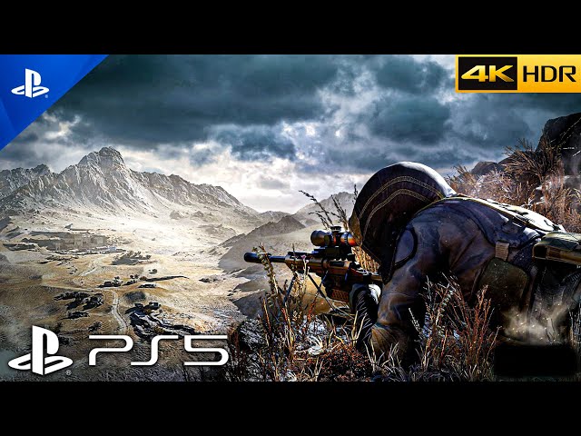 (PS5) Sniper Ghost Warrior - Brutal LONG SNIPER SHOTS Gameplay | Realistic ULTRA Graphic[4K60FPSHDR]