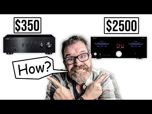 $350 Amp beats $2500 Amp?  No. But Close