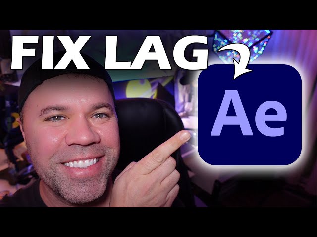 How To Fix After Effects Lagging (Fix Lag in AE)