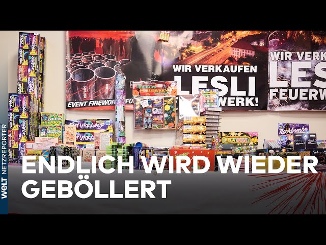 COMEBACK DES SILVESTER-FEUERWERKS: Verkauf von Raketen und Böller startet