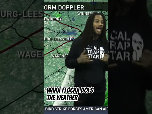 That time Waka Flocka did the weather in Columbia, SC
