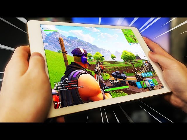 *NEW* FORTNITE BATTLE ROYALE ON MOBILE iOS! (Victory Royale)