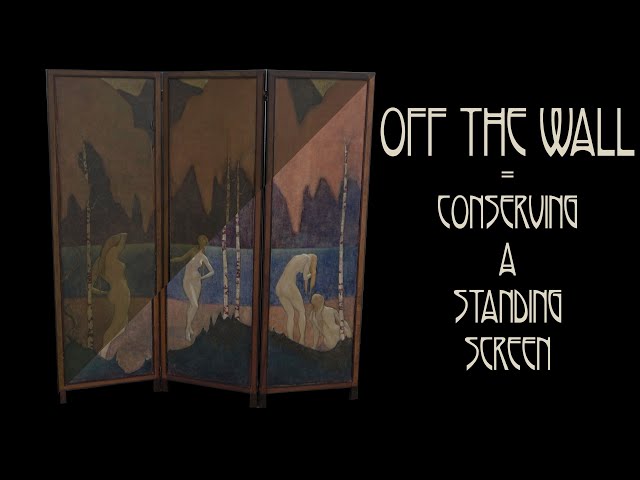 Off The Wall - Conserving A Standing Screen