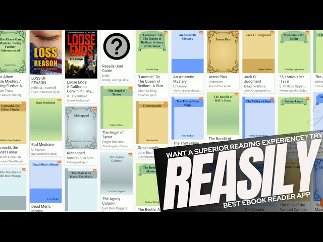Best eBook Reader App | Reasily! | EPUB Reader | Android