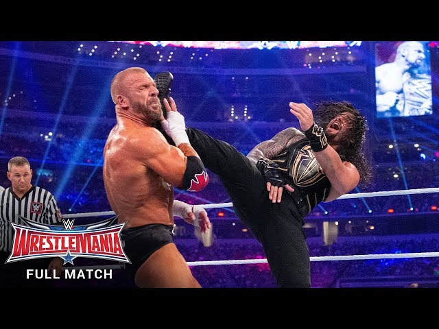 FULL MATCH - Triple H vs. Roman Reigns – WWE World Heavyweight Title Match: WrestleMania 32