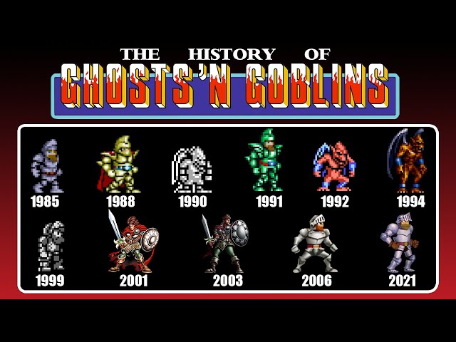 The History of Ghosts 'n Goblins (and Makaimura 魔界村) - Full Series Retrospective | Rewind Arcade